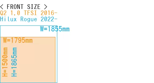 #Q2 1.0 TFSI 2016- + Hilux Rogue 2022-
